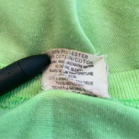 Vintage 1990 Lime Green Ride for Sunshine Graphic Tee - Picture 7 of 7